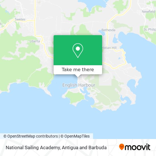 National Sailing Academy map