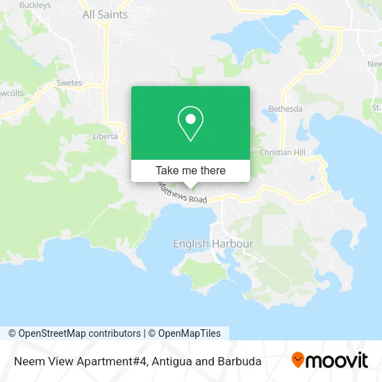 Neem View Apartment#4 map