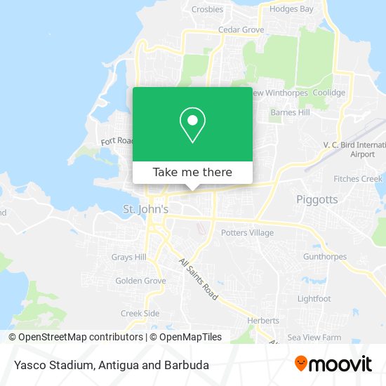 Yasco Stadium map