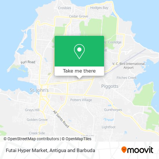 Futai Hyper Market map