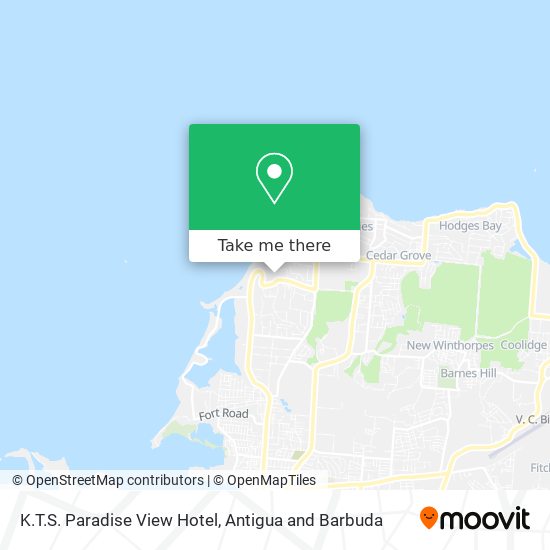 K.T.S. Paradise View Hotel map