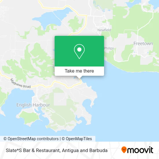 Slate*S Bar & Restaurant map