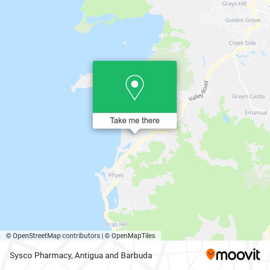 Sysco Pharmacy map