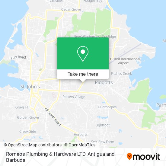 Romeos Plumbing & Hardware LTD map