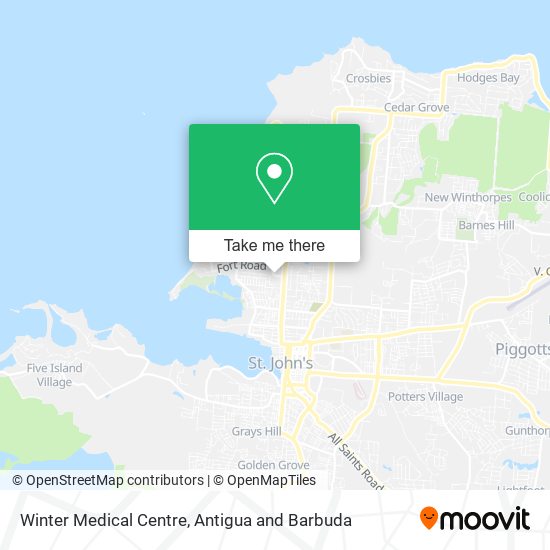 Winter Medical Centre map