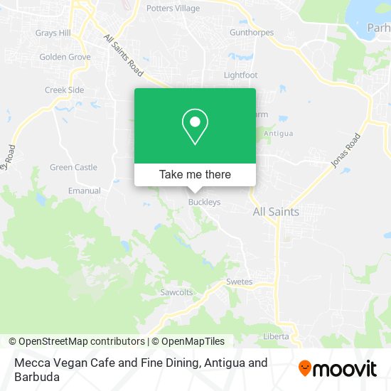 Mecca Vegan Cafe and Fine Dining map