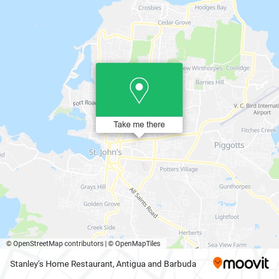 Stanley's Home Restaurant map