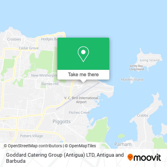 Goddard Catering Group (Antigua) LTD map