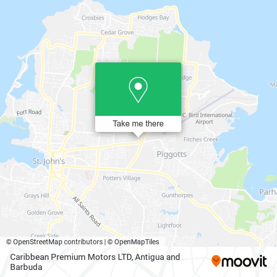 Caribbean Premium Motors LTD map