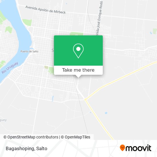 Bagashoping map