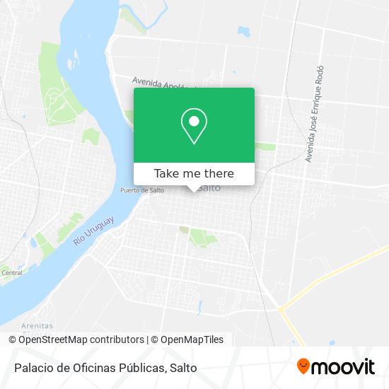 Mapa de Palacio de Oficinas Públicas