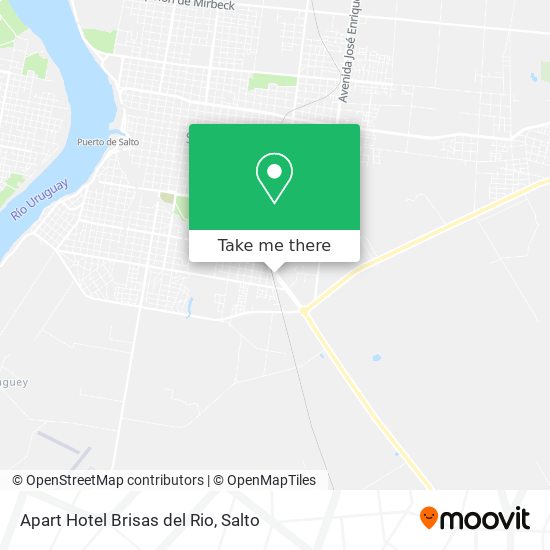 Mapa de Apart Hotel Brisas del Rio