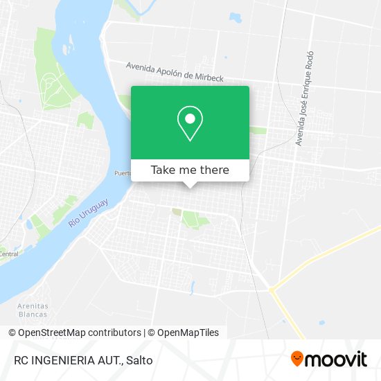 Mapa de RC INGENIERIA AUT.