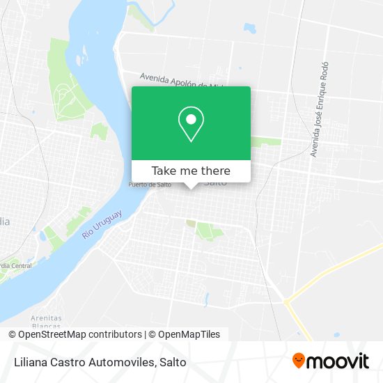 Liliana Castro Automoviles map
