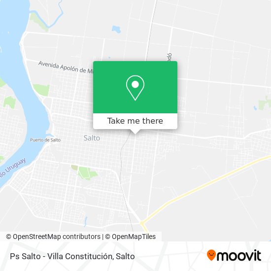 Ps Salto - Villa Constitución map