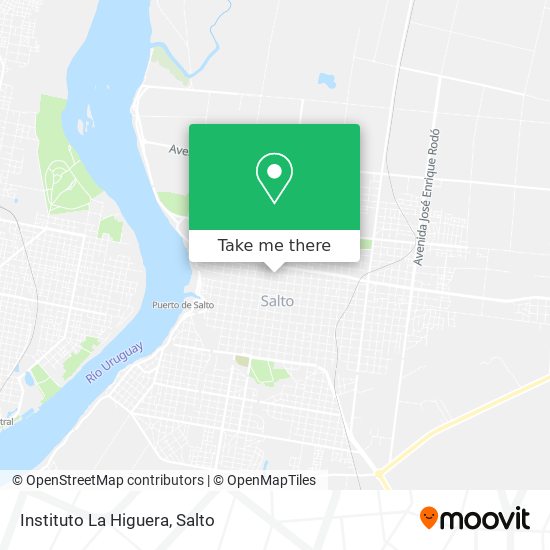 Mapa de Instituto La Higuera