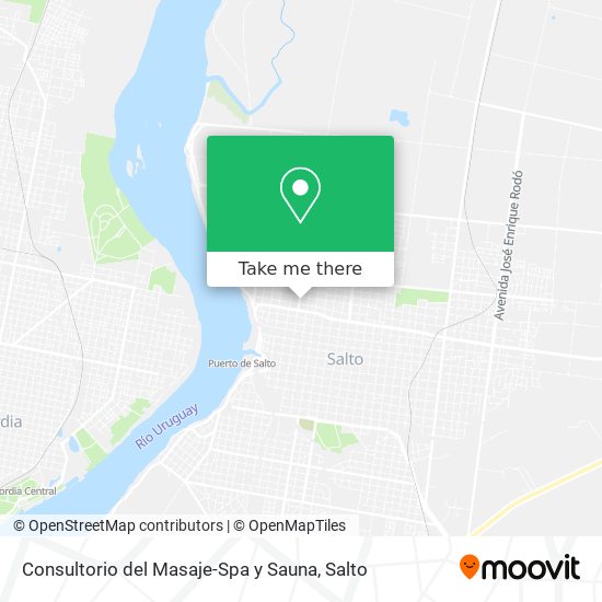 Consultorio del Masaje-Spa y Sauna map