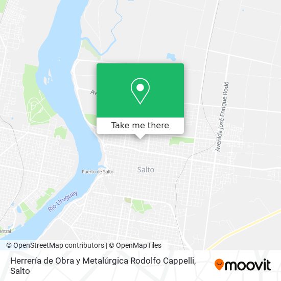 Herrería de Obra y Metalúrgica Rodolfo Cappelli map