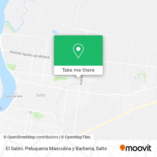 El Salón. Peluqueria Masculina y Barberia map