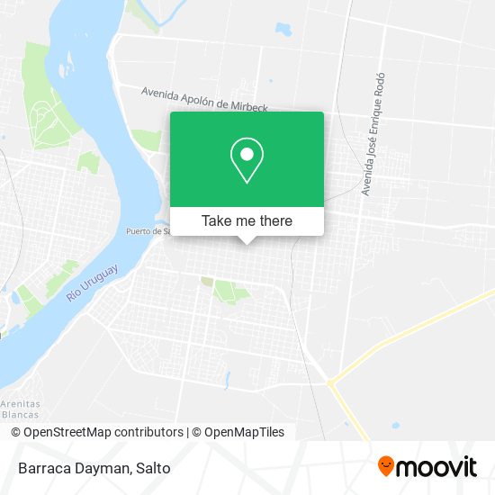 Mapa de Barraca Dayman