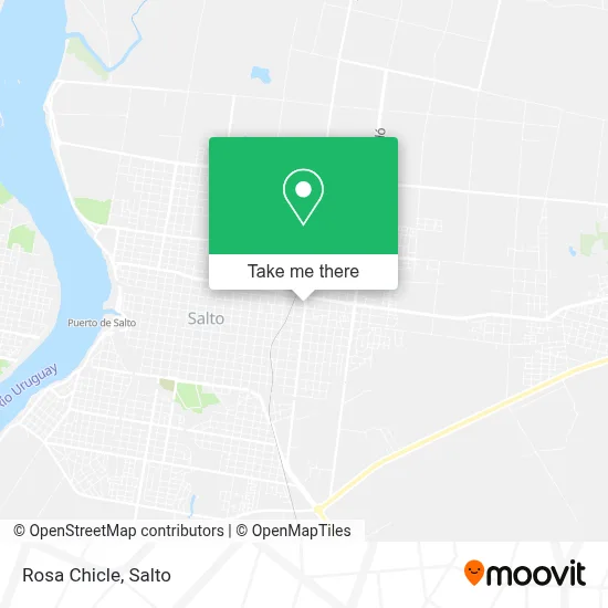 Rosa Chicle map