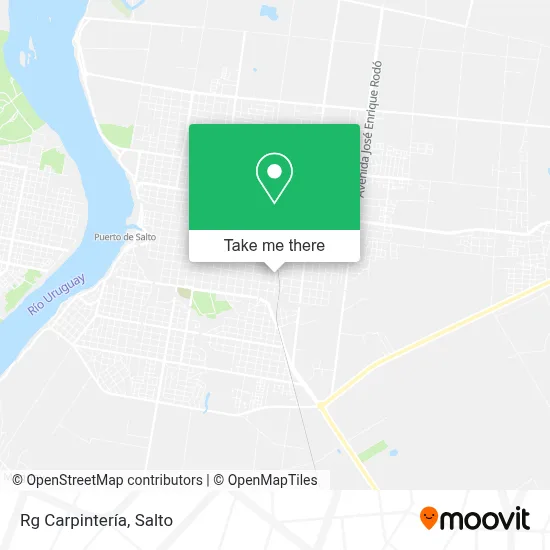 Rg Carpintería map