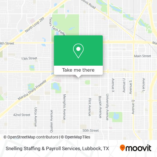 Mapa de Snelling Staffing & Payroll Services