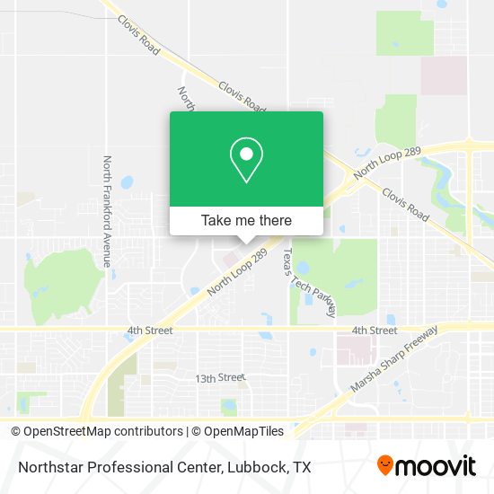Northstar Professional Center map