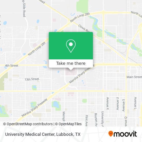 University Medical Center map