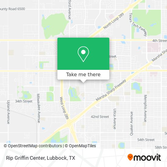 Mapa de Rip Griffin Center