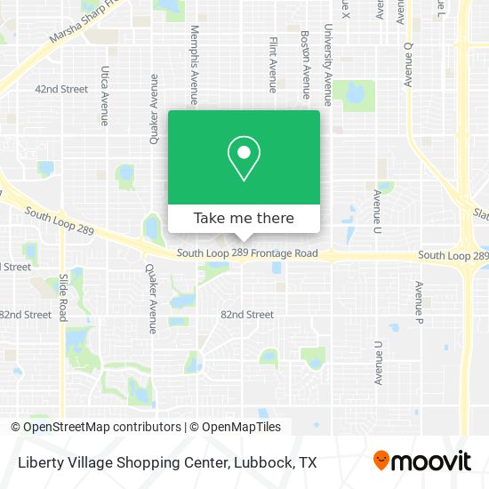 Liberty Village Shopping Center map