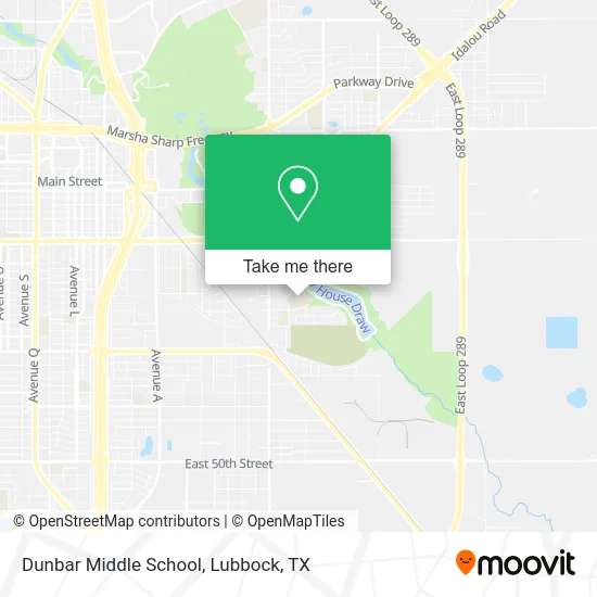 Dunbar Middle School map