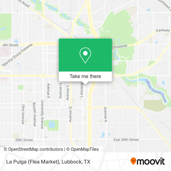 La Pulga (Flea Market) map