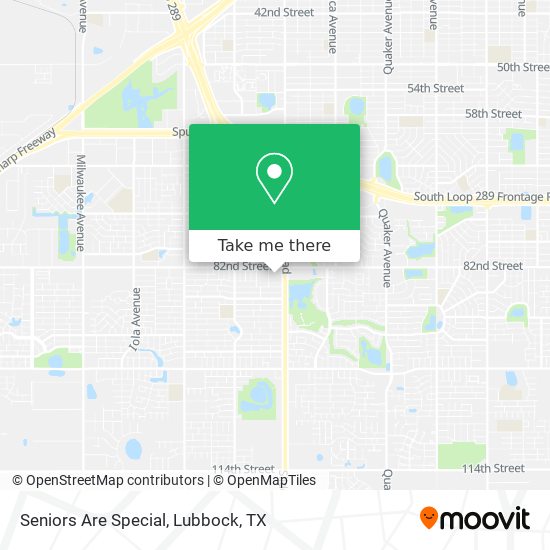 Seniors Are Special map
