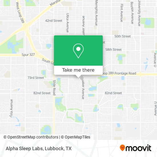 Alpha Sleep Labs map