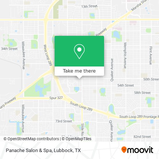 Mapa de Panache Salon & Spa