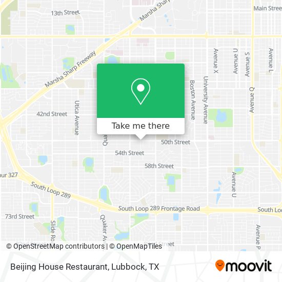 Mapa de Beijing House Restaurant