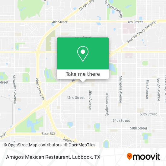 Amigos Mexican Restaurant map