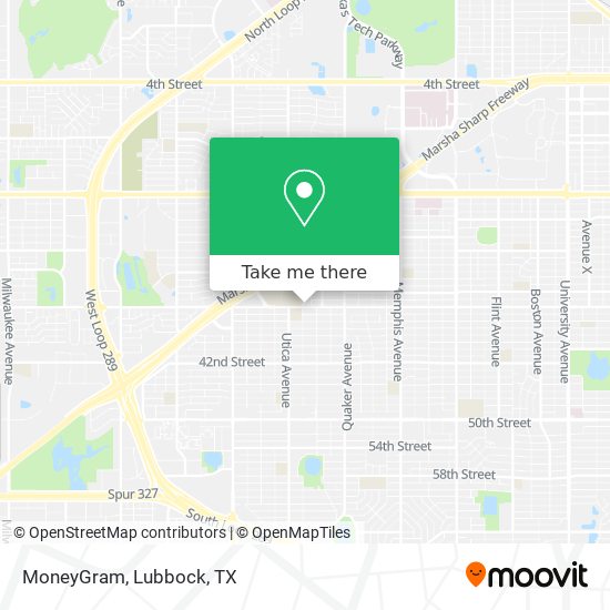 MoneyGram map