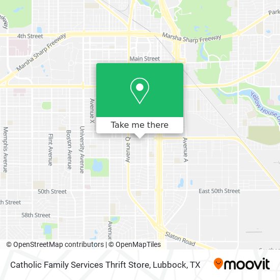 Catholic Family Services Thrift Store map