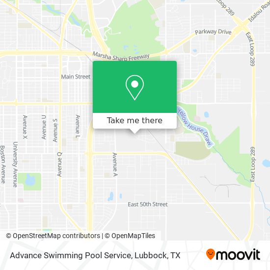 Mapa de Advance Swimming Pool Service