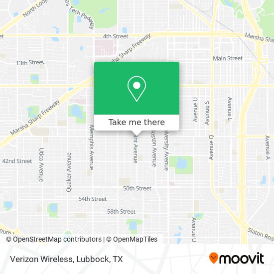 Verizon Wireless map