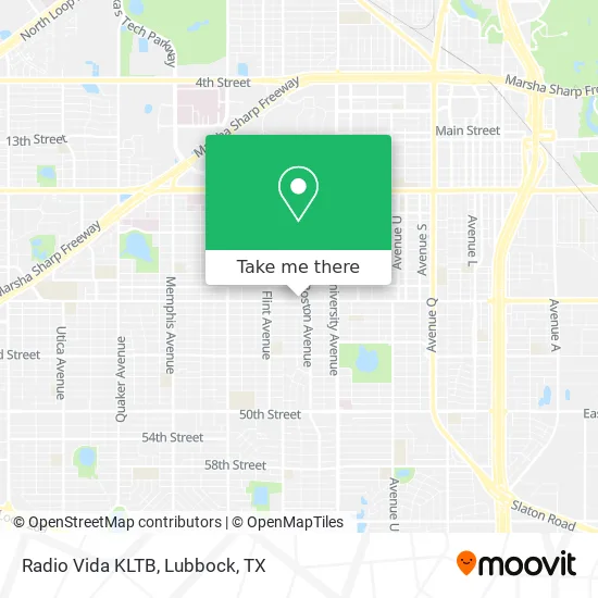 Radio Vida KLTB map