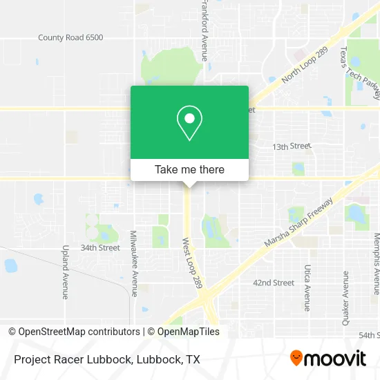 Mapa de Project Racer Lubbock