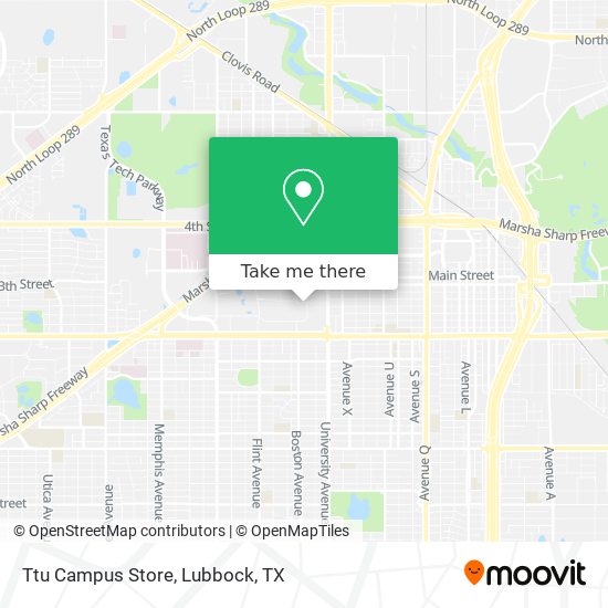 Mapa de Ttu Campus Store