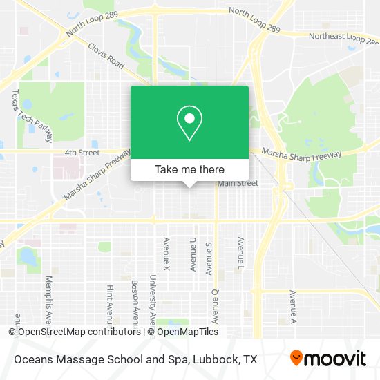 Oceans Massage School and Spa map