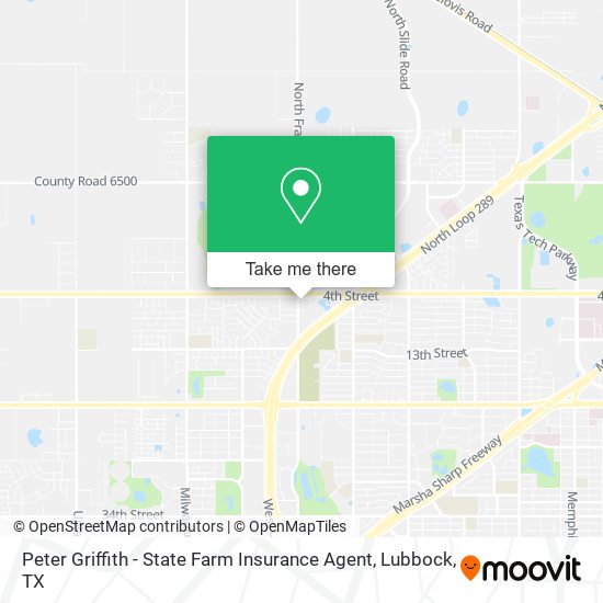 Peter Griffith - State Farm Insurance Agent map