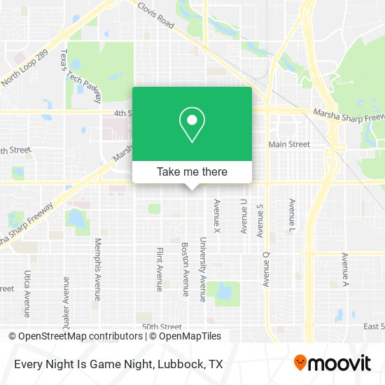 Every Night Is Game Night map