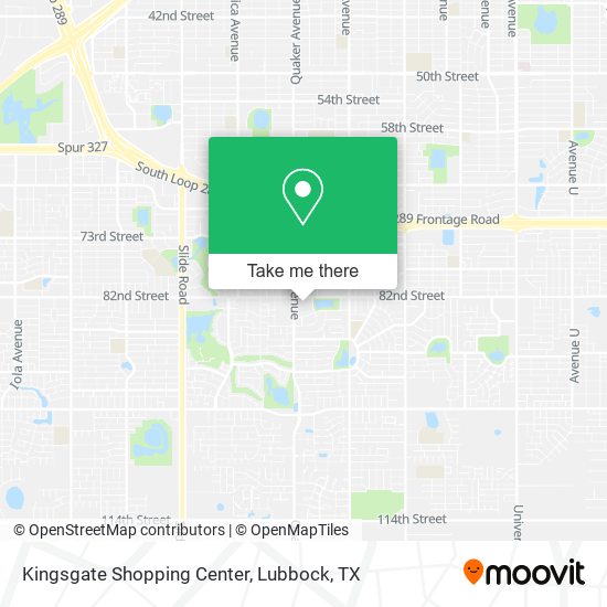 Kingsgate Shopping Center map