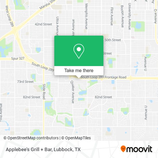 Applebee's Grill + Bar map